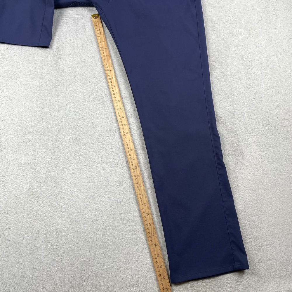 Peter Millar EB66 Pant Mens 36x32 Beige Classic Fit Performance Five Pocket Golf - Picture 8 of 11
